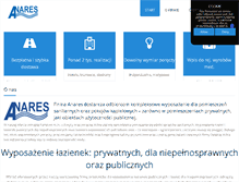 Tablet Screenshot of anares.pl